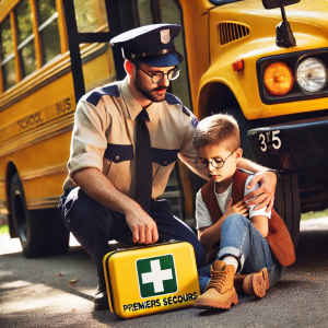 Secourisme adapté enfants d'âges scolaire pour chauffeur d'autobus, 8 heures